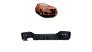 Difuusor BMW 1 F20 F21 Facelift tagumine Carbon Look