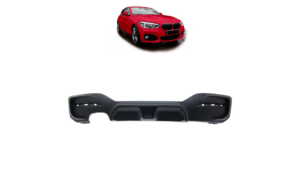 Difuusor BMW 1 F20 F21 Facelift tagumine matt must