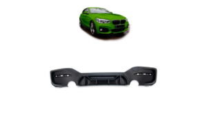 Difuusor BMW 1 F20 F21 Facelift tagumine matt must