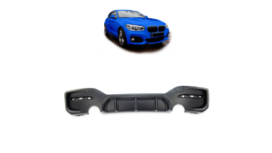 Difuusor BMW 1 F20 F21 Facelift tagumine matt must