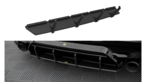 Difuusor BMW 1 F40 M-Pack tagumine Street Pro v.2 punane