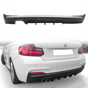 Difuusor BMW 2 F22 F23 tagumine M Performance 1 Double Tip