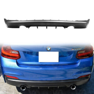 Difuusor BMW 2 F22 F23 tagumine M Performance 2 Single Tips