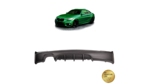 Difuusor BMW 2 F22 F23 tagumine matt must