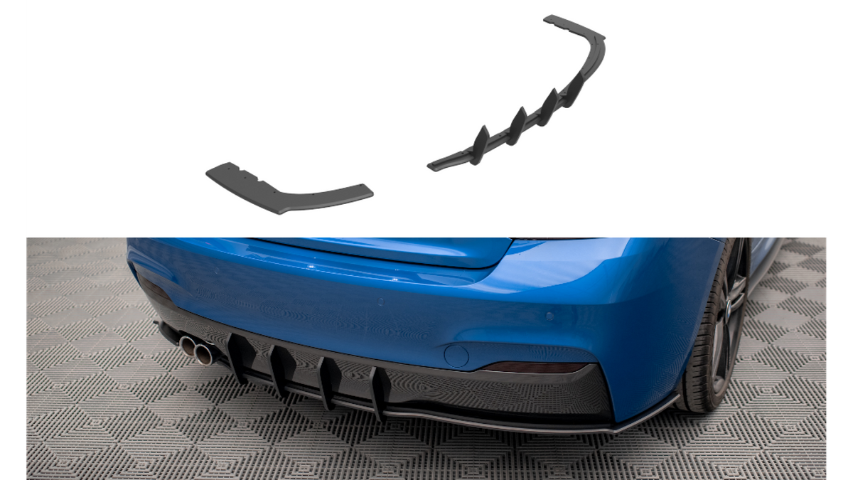Difuusor BMW 2 F22 M-Pack tagumine Street Pro must