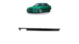 Difuusor BMW 3 E36 tagumine matt must