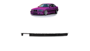 Difuusor BMW 3 E36 tagumine matt must