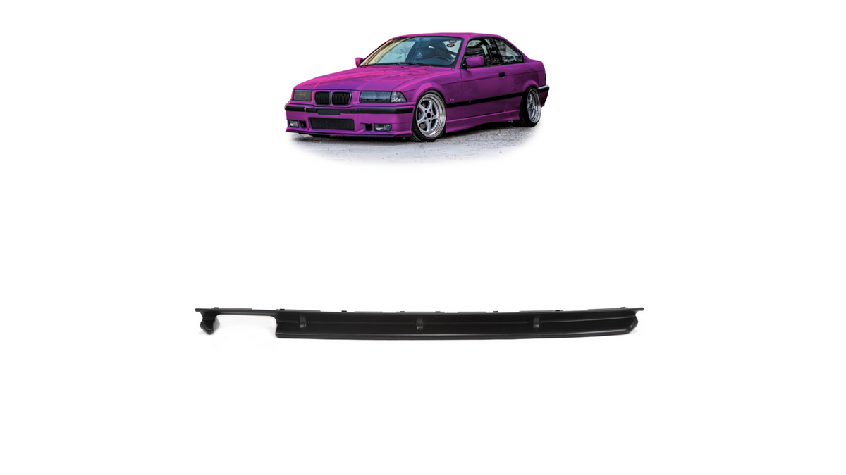Difuusor BMW 3 E36 tagumine matt must