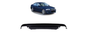 Difuusor BMW 3 E46 tagumine matt must