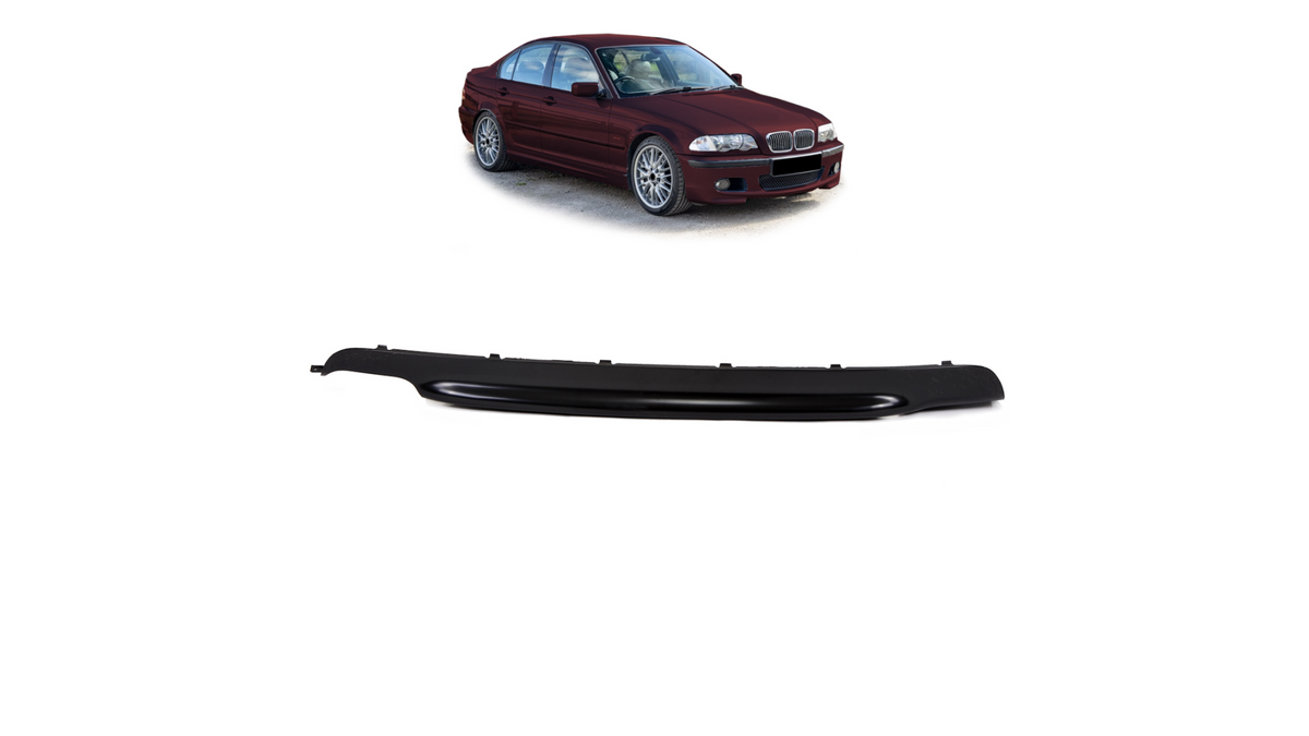 Difuusor BMW 3 E46 tagumine matt must
