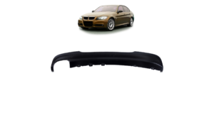 Difuusor BMW 3 E90 E91 tagumine matt must