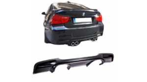 Difuusor BMW 3 E90 E91 tagumine matt must