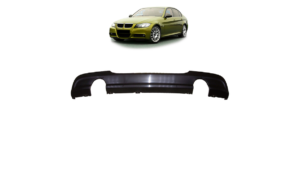 Difuusor BMW 3 E90 E91 tagumine matt must