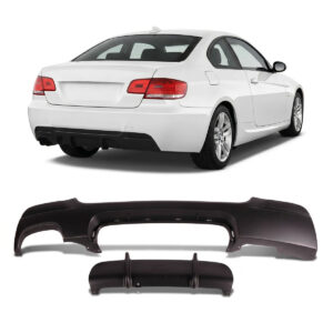 Difuusor BMW 3 E92 E93 tagumine matt must