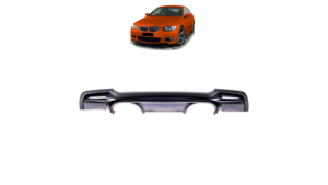 Difuusor BMW 3 E92 E93 tagumine matt must