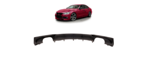 Difuusor BMW 3 F30 F31 tagumine matt must