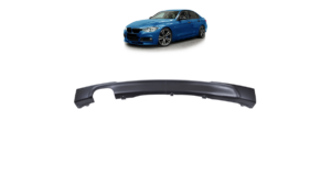 Difuusor BMW 3 F30 F31 tagumine matt must