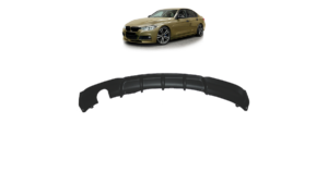Difuusor BMW 3 F30 F31 tagumine matt must