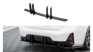 Difuusor BMW 3 G20 G21 Facelift M-Pack tagumine Street Pro punane