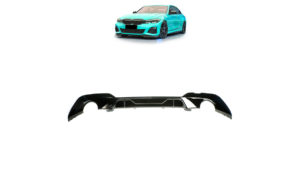 Difuusor BMW 3 G20 G21 tagumine läikiv must