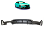 Difuusor BMW 4 F32 F33 F36 tagumine Carbon Look