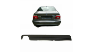 Difuusor BMW 5 E39 tagumine matt must