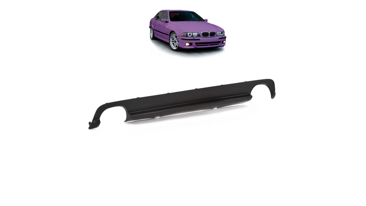 Difuusor BMW 5 E39 tagumine matt must