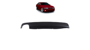 Difuusor BMW 5 E39 tagumine matt must