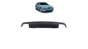 Difuusor BMW 5 E39 tagumine matt must