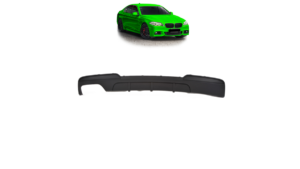 Difuusor BMW 5 F10 F11 tagumine matt must