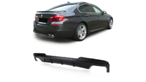 Difuusor BMW 5 F10 F11 tagumine matt must