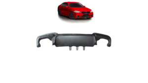 Difuusor BMW 5 F10 F11 tagumine matt must