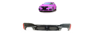 Difuusor BMW 5 G30 F90 G31 tagumine Carbon Look