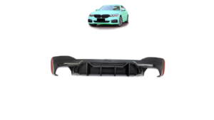 Difuusor BMW 5 G30 F90 G31 tagumine Carbon Look