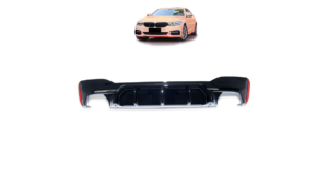Difuusor BMW 5 G30 F90 G31 tagumine Läikiv must