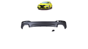 Difuusor BMW 5 G30 G31 tagumine matt must