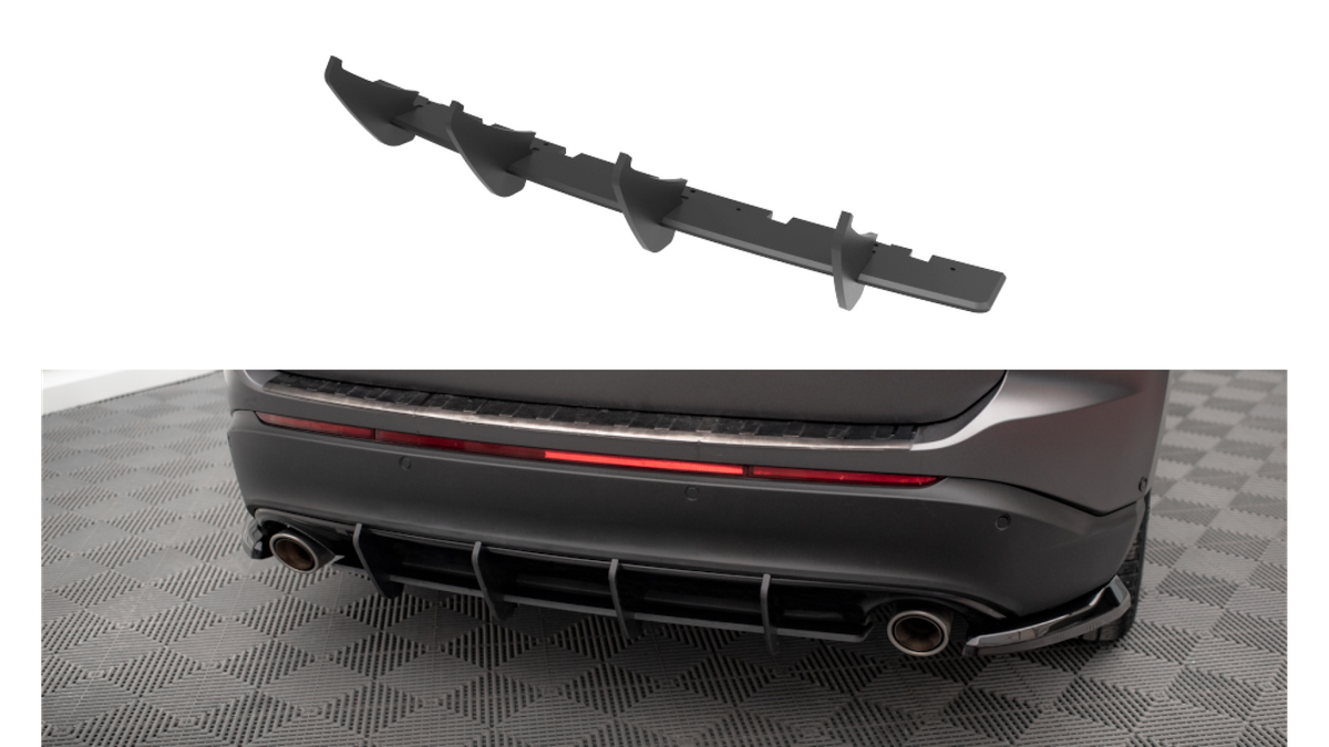 Difuusor Ford Edge II tagumine Street Pro must-punane