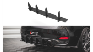 Difuusor Infiniti Q60 S II tagumine Street Pro must-punane