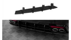 Difuusor Kia Stinger I GT GT-Line tagumine Street Pro v.1 punane