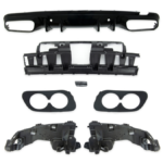 Difuusor Mercedes-Benz C W205 S205 tagumine must