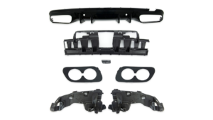 Difuusor Mercedes-Benz C W205 S205 tagumine must