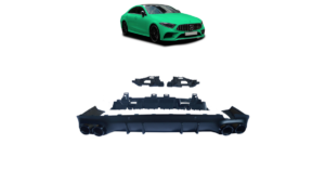Difuusor Mercedes-Benz CLS C257 tagumine koos torudega must