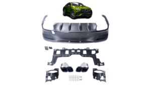 Difuusor Mercedes-Benz GLE C167 tagumine must