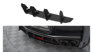 Difuusor Nissan GTR R35 Facelift tagumine Street Pro punane