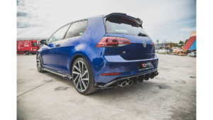 Difuusor Volkswagen Golf 7 Facelift R tagumine Racing Durability punane