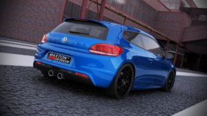 Difuusor Volkswagen Scirocco III R tagumine kahe summutiotsaga kruntimata