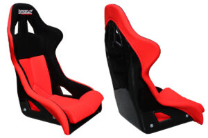 Sportiste Bimarco Cobra PRO Welur Red-Black FIA