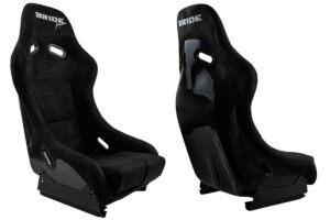 Racing seat Bride Suede Carbon Black
