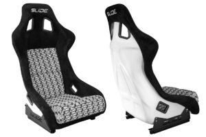 pol_pl_Fotel-sportowy-SLIDE-KS2-Premium-Black-Logo-Pattern-Welur-White-Glitter-280668_4.jpg Sportiste SLIDE KS2 Premium must & Logo Pattern seemisnahk valge Glitter