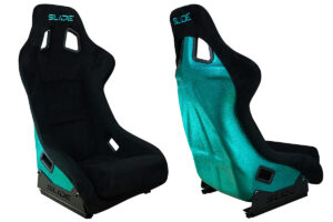 Sportiste SLIDE KS2 Premium must seemisnahk türkiissinine Glitter